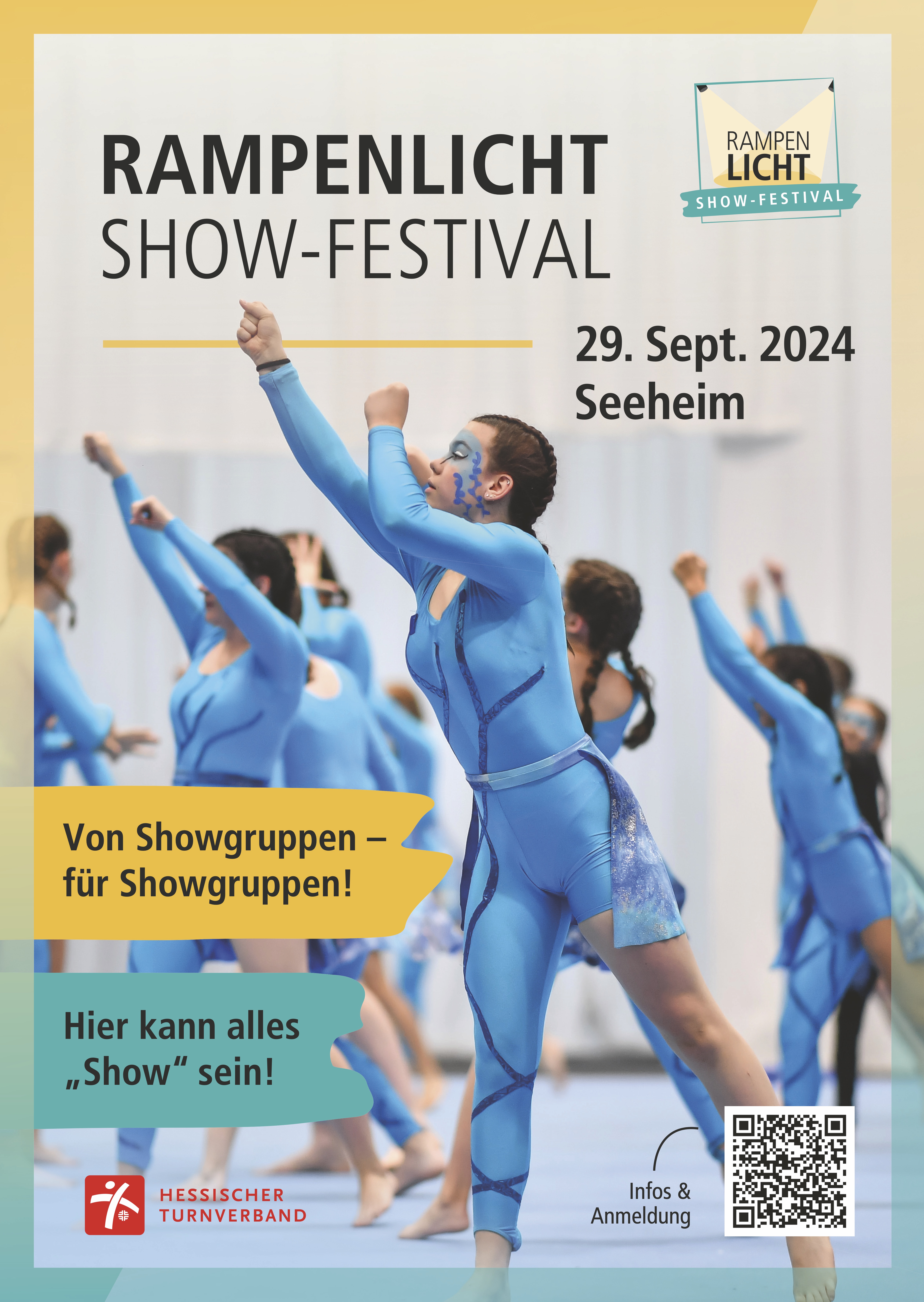 Plakat Rampenlicht Show-Festival